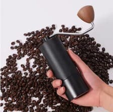 Portable Manual Coffee Grinder Stainless Steel Burr