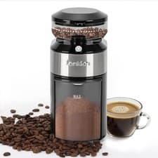 Burr Coffee Grinder - Electric Coffee Bean Grinder with 28 Adjustable Grind S...